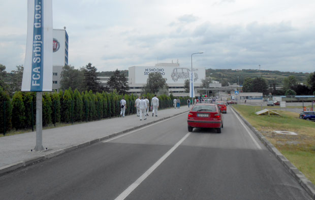 Штрајк радника Фијата подржале колеге из фабрике у Торину